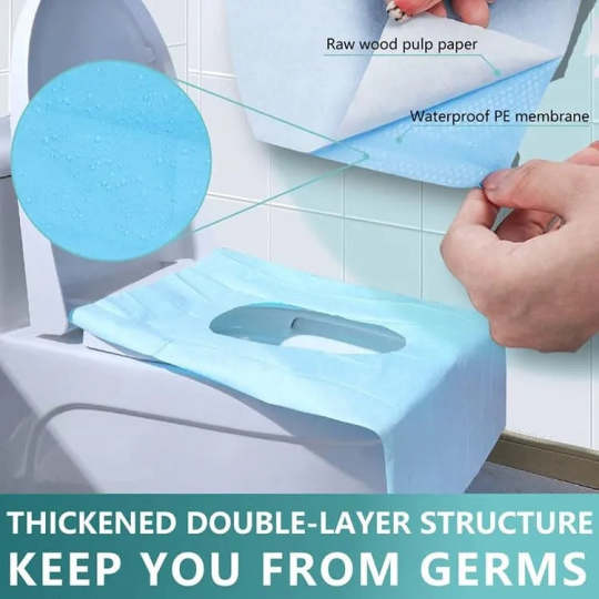 Coocoe Waterproof Hygienic Toilet Seat Cover