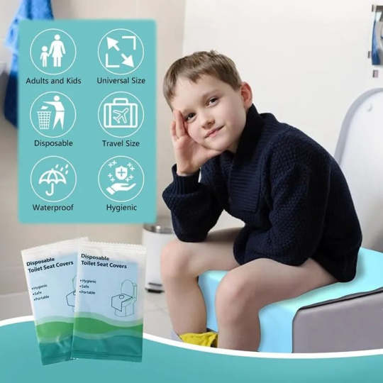 Coocoe Waterproof Hygienic Toilet Seat Cover
