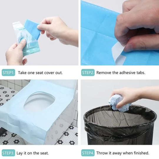 Coocoe Waterproof Hygienic Toilet Seat Cover